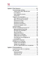 Preview for 16 page of Toshiba 1800 S253 - Satellite - PIII 850 MHz (Spanish) Manual Del Usuario