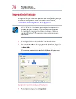 Preview for 79 page of Toshiba 1800 S253 - Satellite - PIII 850 MHz (Spanish) Manual Del Usuario