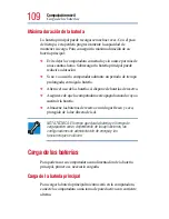 Preview for 109 page of Toshiba 1800 S253 - Satellite - PIII 850 MHz (Spanish) Manual Del Usuario