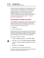 Preview for 113 page of Toshiba 1800 S253 - Satellite - PIII 850 MHz (Spanish) Manual Del Usuario