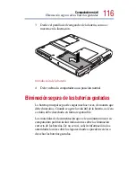 Preview for 116 page of Toshiba 1800 S253 - Satellite - PIII 850 MHz (Spanish) Manual Del Usuario