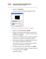 Preview for 141 page of Toshiba 1800 S253 - Satellite - PIII 850 MHz (Spanish) Manual Del Usuario