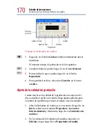 Preview for 170 page of Toshiba 1800 S253 - Satellite - PIII 850 MHz (Spanish) Manual Del Usuario