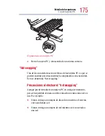 Preview for 175 page of Toshiba 1800 S253 - Satellite - PIII 850 MHz (Spanish) Manual Del Usuario