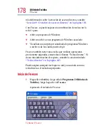 Preview for 178 page of Toshiba 1800 S253 - Satellite - PIII 850 MHz (Spanish) Manual Del Usuario