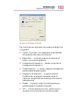 Preview for 183 page of Toshiba 1800 S253 - Satellite - PIII 850 MHz (Spanish) Manual Del Usuario