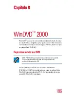 Preview for 186 page of Toshiba 1800 S253 - Satellite - PIII 850 MHz (Spanish) Manual Del Usuario