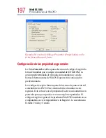 Preview for 197 page of Toshiba 1800 S253 - Satellite - PIII 850 MHz (Spanish) Manual Del Usuario