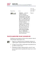 Preview for 207 page of Toshiba 1800 S253 - Satellite - PIII 850 MHz (Spanish) Manual Del Usuario