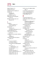 Preview for 273 page of Toshiba 1800 S253 - Satellite - PIII 850 MHz (Spanish) Manual Del Usuario