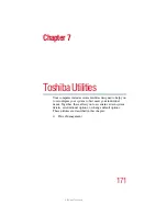 Preview for 171 page of Toshiba 1905-S277 User Manual