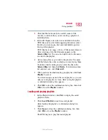 Preview for 183 page of Toshiba 1905-S277 User Manual