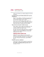 Preview for 216 page of Toshiba 1905-S277 User Manual