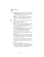 Preview for 248 page of Toshiba 1905-S277 User Manual