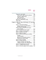 Предварительный просмотр 17 страницы Toshiba 1905-S301 User Manual