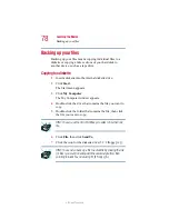 Предварительный просмотр 78 страницы Toshiba 1905-S301 User Manual