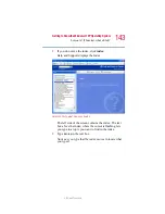 Предварительный просмотр 143 страницы Toshiba 1905-S301 User Manual