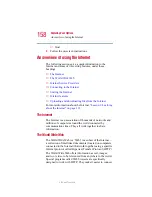 Предварительный просмотр 158 страницы Toshiba 1905-S301 User Manual