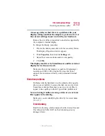 Предварительный просмотр 213 страницы Toshiba 1905-S301 User Manual