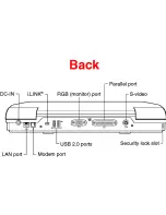 Preview for 8 page of Toshiba 1955-S807 Specifications