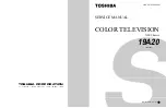 Toshiba 19A20 Service Manual preview