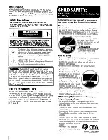 Preview for 2 page of Toshiba 19AV500U - 19" LCD TV Owner'S Manual