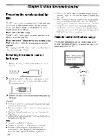 Preview for 20 page of Toshiba 19AV500U - 19" LCD TV Owner'S Manual