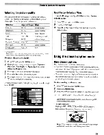 Preview for 35 page of Toshiba 19AV500U - 19" LCD TV Owner'S Manual