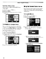 Preview for 38 page of Toshiba 19AV500U - 19" LCD TV Owner'S Manual