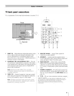 Предварительный просмотр 11 страницы Toshiba 19AV600U - 18.5" LCD TV Owner'S Manual