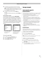 Предварительный просмотр 29 страницы Toshiba 19AV600U - 18.5" LCD TV Owner'S Manual