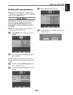 Предварительный просмотр 19 страницы Toshiba 19AV623D Owner'S Manual