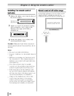 Preview for 20 page of Toshiba 19C100U Owner'S Record