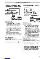 Предварительный просмотр 19 страницы Toshiba 19C100UM Owner'S Manual