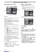 Предварительный просмотр 66 страницы Toshiba 19C100UM Owner'S Manual