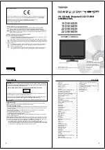 Preview for 4 page of Toshiba 19DV555DB Service Manual