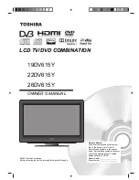 Toshiba 19DV615Y Owner'S Manual preview