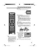 Предварительный просмотр 27 страницы Toshiba 19DV616DG Owner'S Manual