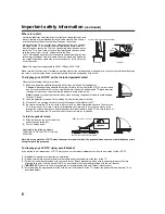 Предварительный просмотр 6 страницы Toshiba 19DV713B Owner'S Manual