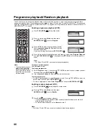 Предварительный просмотр 66 страницы Toshiba 19DV713B Owner'S Manual