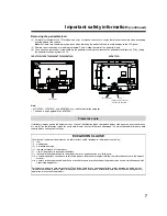 Предварительный просмотр 7 страницы Toshiba 19DV733G Owner'S Manual