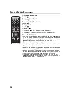 Предварительный просмотр 54 страницы Toshiba 19DV733G Owner'S Manual