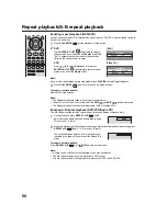 Предварительный просмотр 58 страницы Toshiba 19DV733G Owner'S Manual