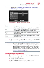 Preview for 57 page of Toshiba 19L4200U User Manual