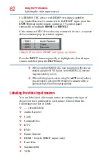 Preview for 62 page of Toshiba 19L4200U User Manual