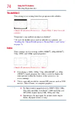 Preview for 74 page of Toshiba 19L4200U User Manual