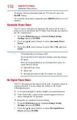 Preview for 110 page of Toshiba 19L4200U User Manual