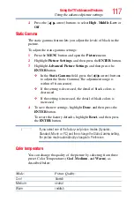 Preview for 117 page of Toshiba 19L4200U User Manual
