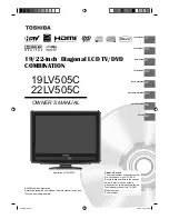 Toshiba 19LV505C Owner'S Manual preview