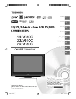 Preview for 1 page of Toshiba 19LV610C Owner'S Manual